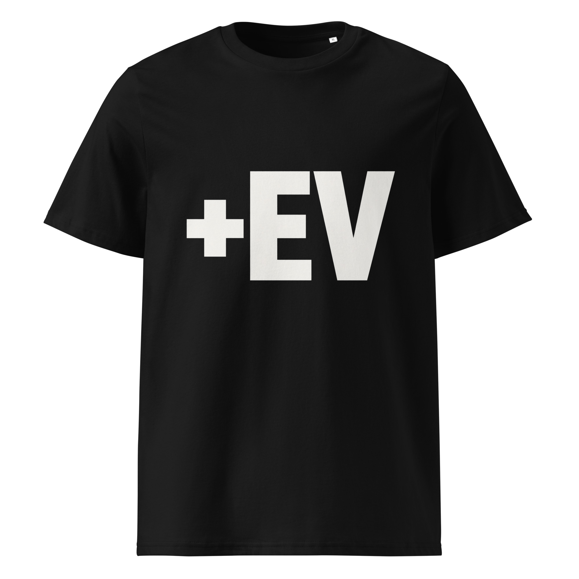 T-shirt +EV noir