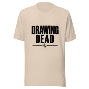 T-shirt drawing dead - clair