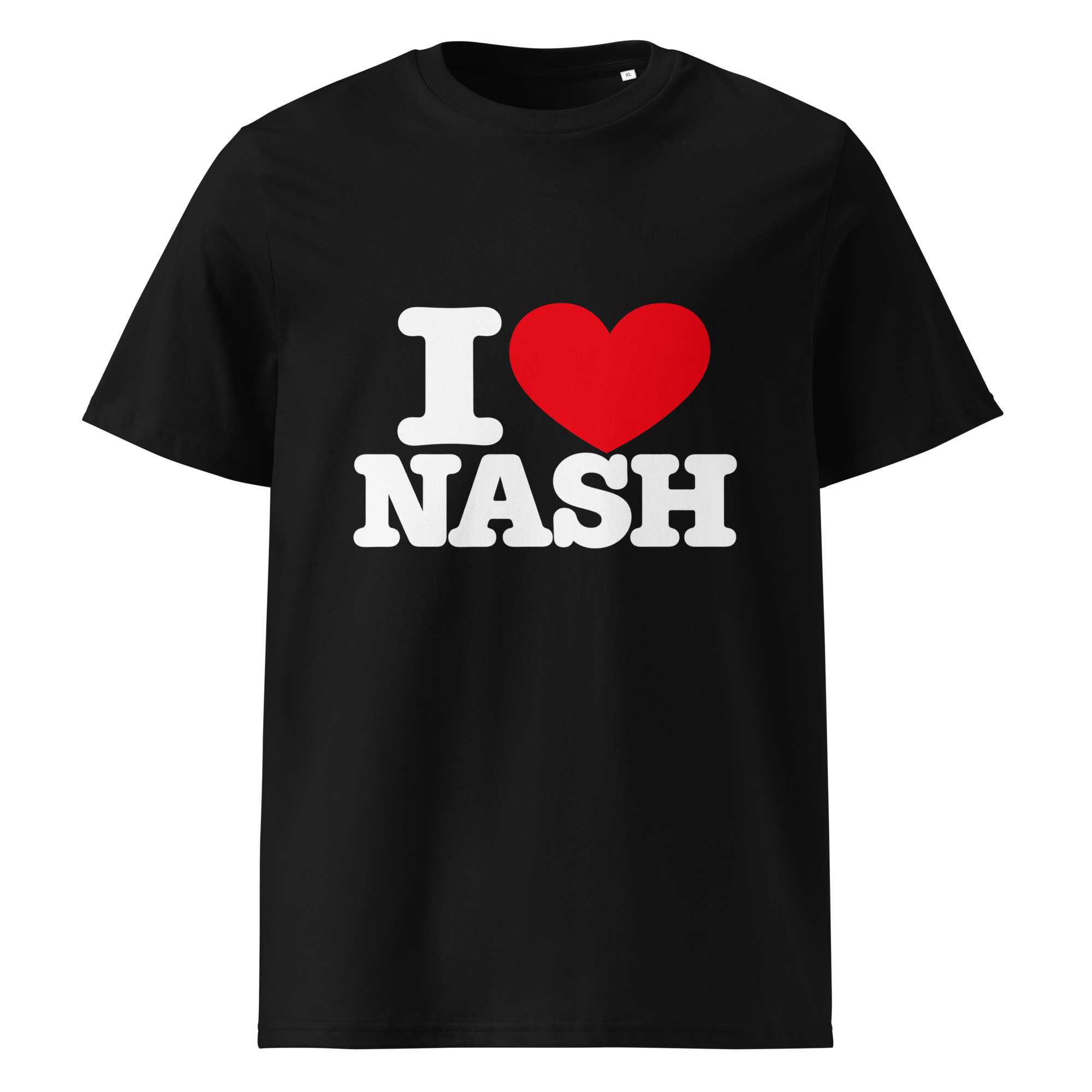 T-shirt I ♥ Nash – noir