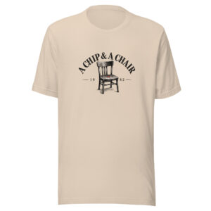 T-shirt A Chip & A Chair – clair