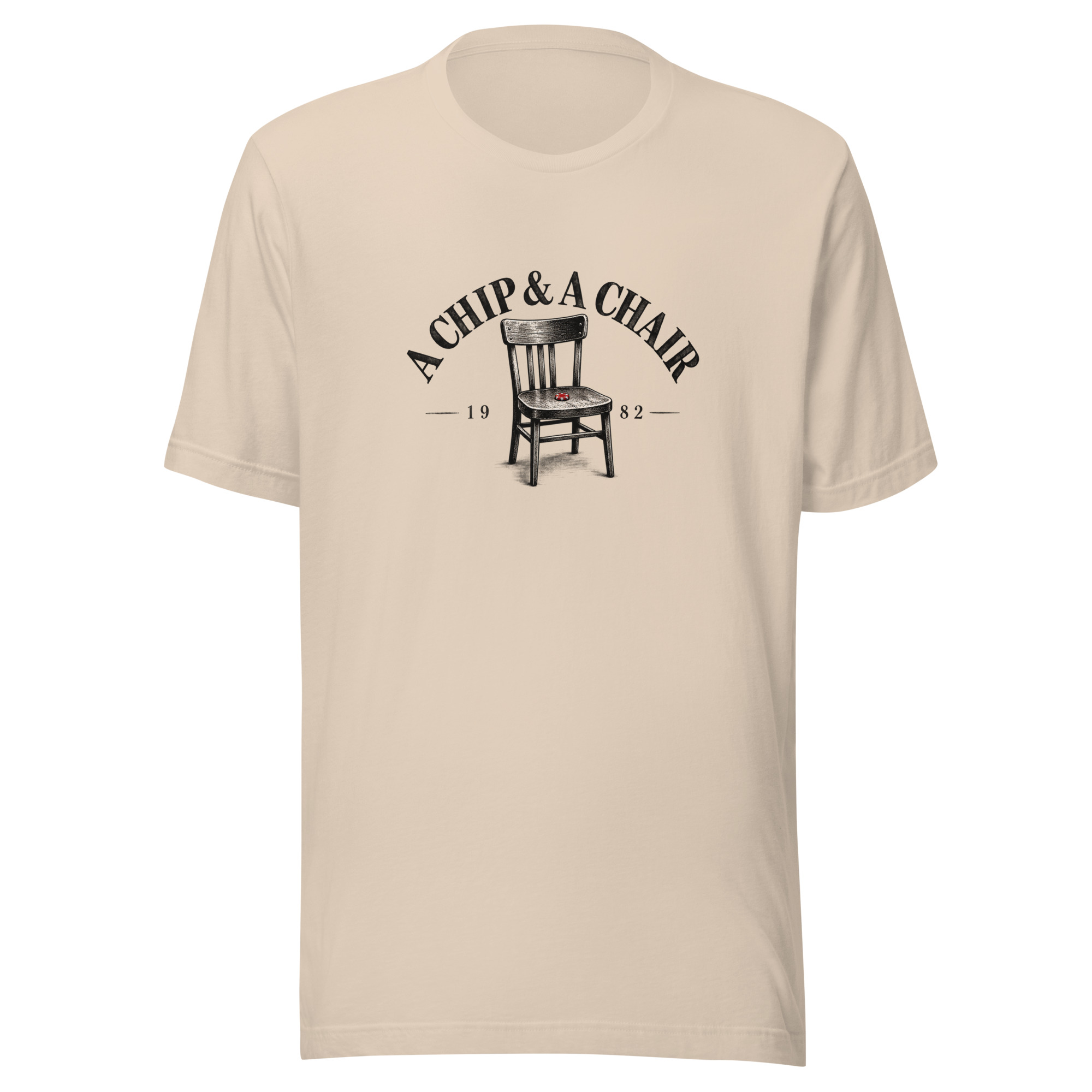 T-shirt A Chip & A Chair – clair
